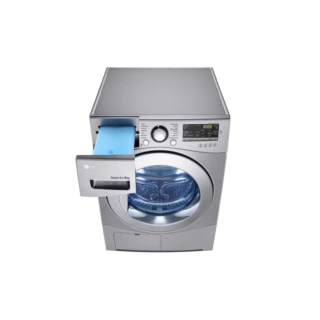 LG Dryer 9 Kg Sensor Dry Inverter Technology NFC