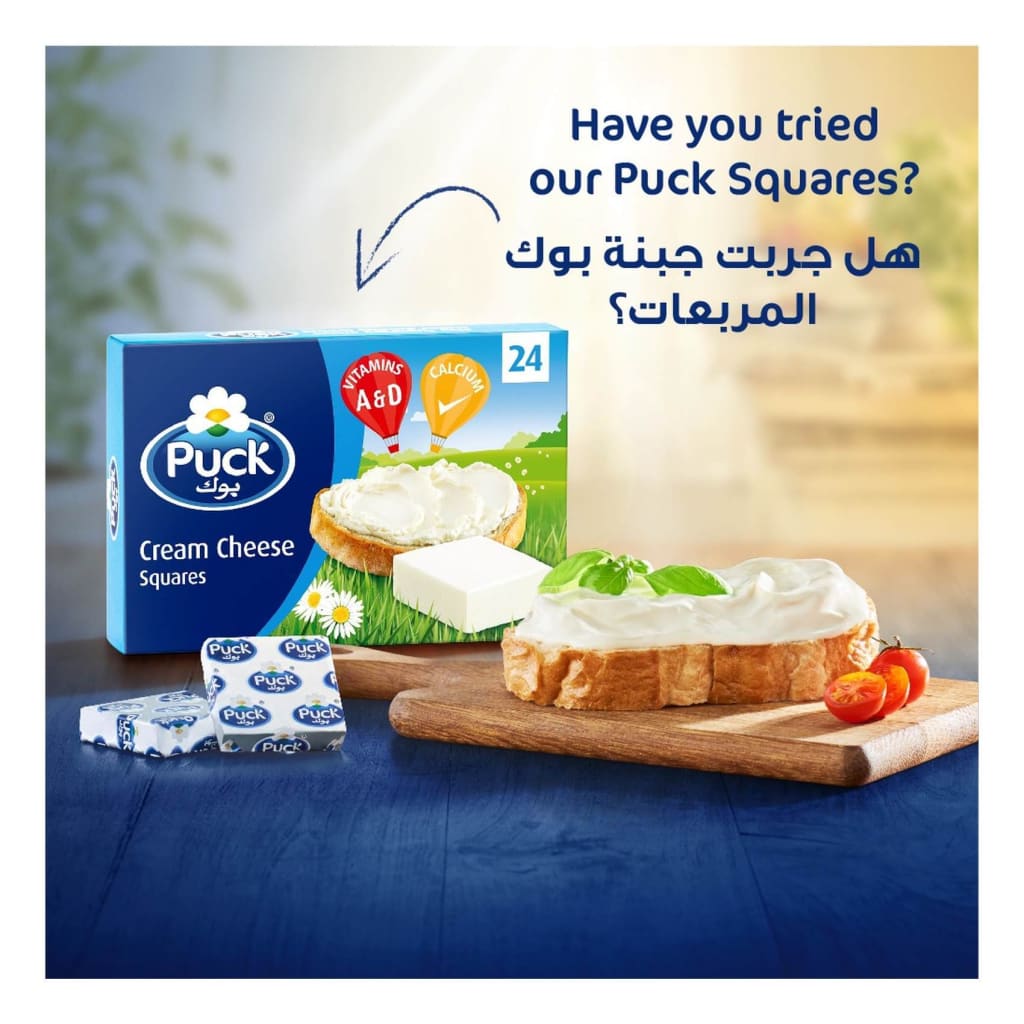 Puck Cream Cheese Spread Jar 500g x 6 Jars