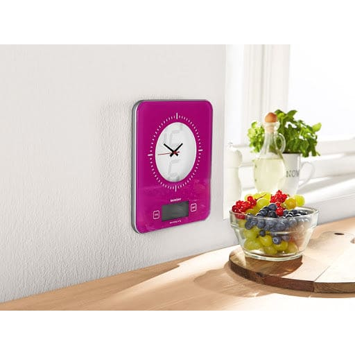 SILVERCREST Digital Kitchen Food Scale With Clock
