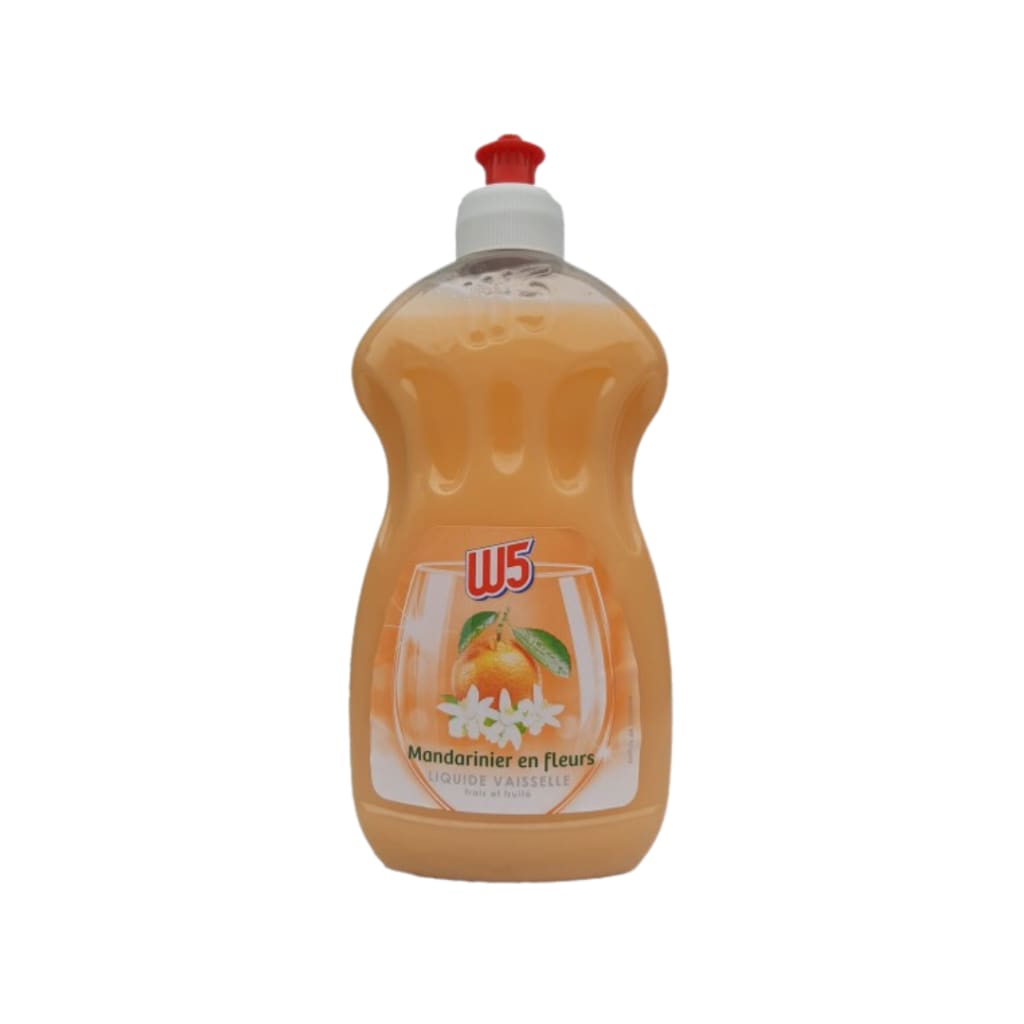 W5 Washing Up Liquid 500ml - Mandarin