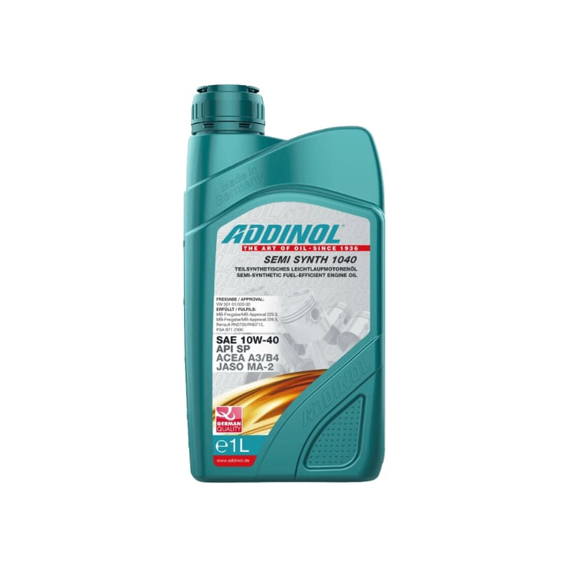 Adinol Semi Synthetic Motor Oil 10w40 - 1 Liter