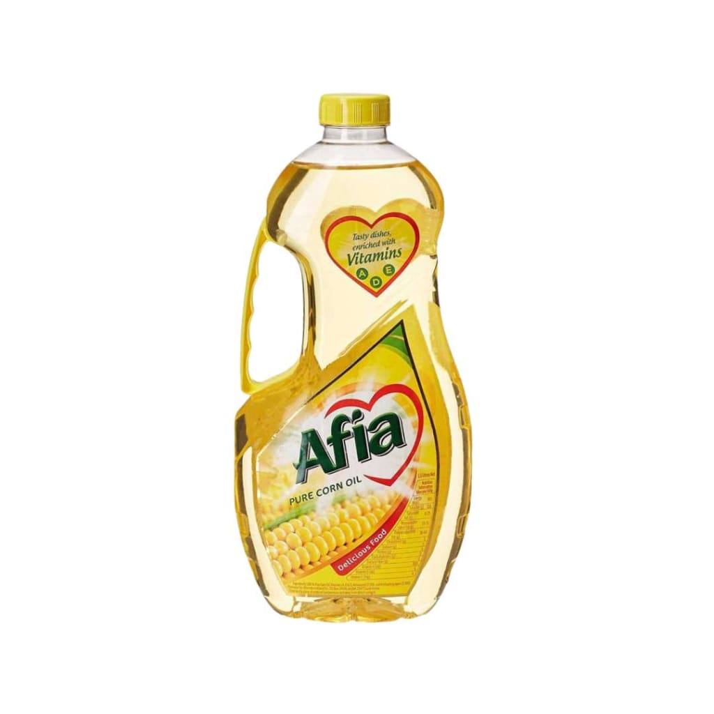 Afia Pure Corn Oil 1.5L x 6 Bottles