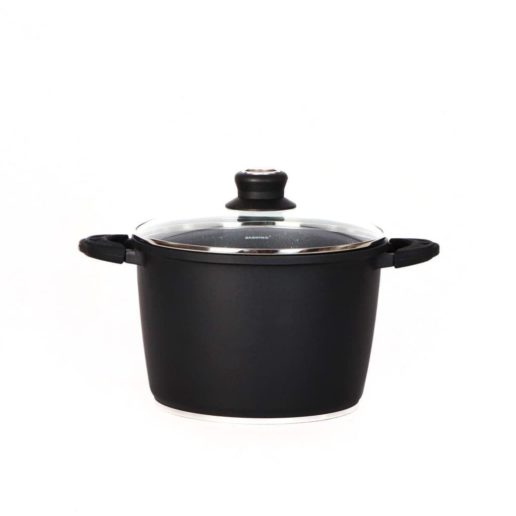 Bergner Pot 6.7L Alu Marmo 24Cm-Royal Brands Co-