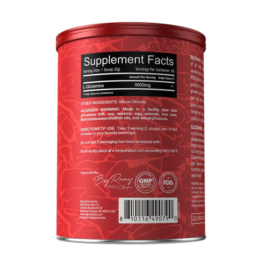 Big Ramy Labs Red Rex Glutamine 5000mg Unflavored