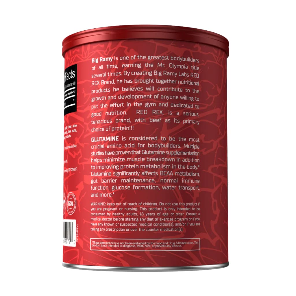 Big Ramy Labs Red Rex Glutamine 5000mg Unflavored