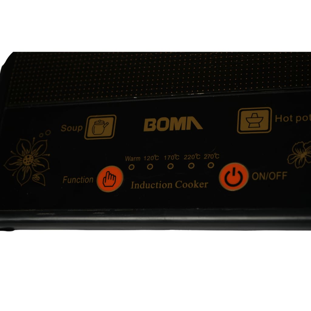 BOMA 2200W Single Burner Multi function Electric Induction