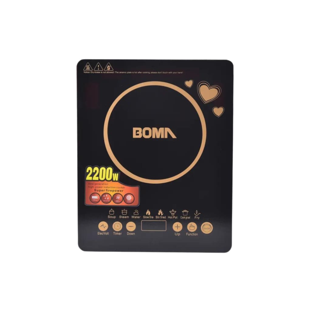 BOMA 220V 2200W Electric Induction Cooker Ceramic Glass