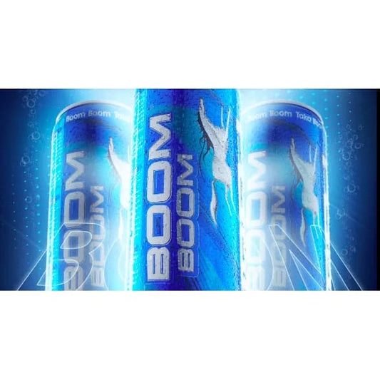 Boom Boom Energy Drink 250ML 1 Box x 24 Bottles