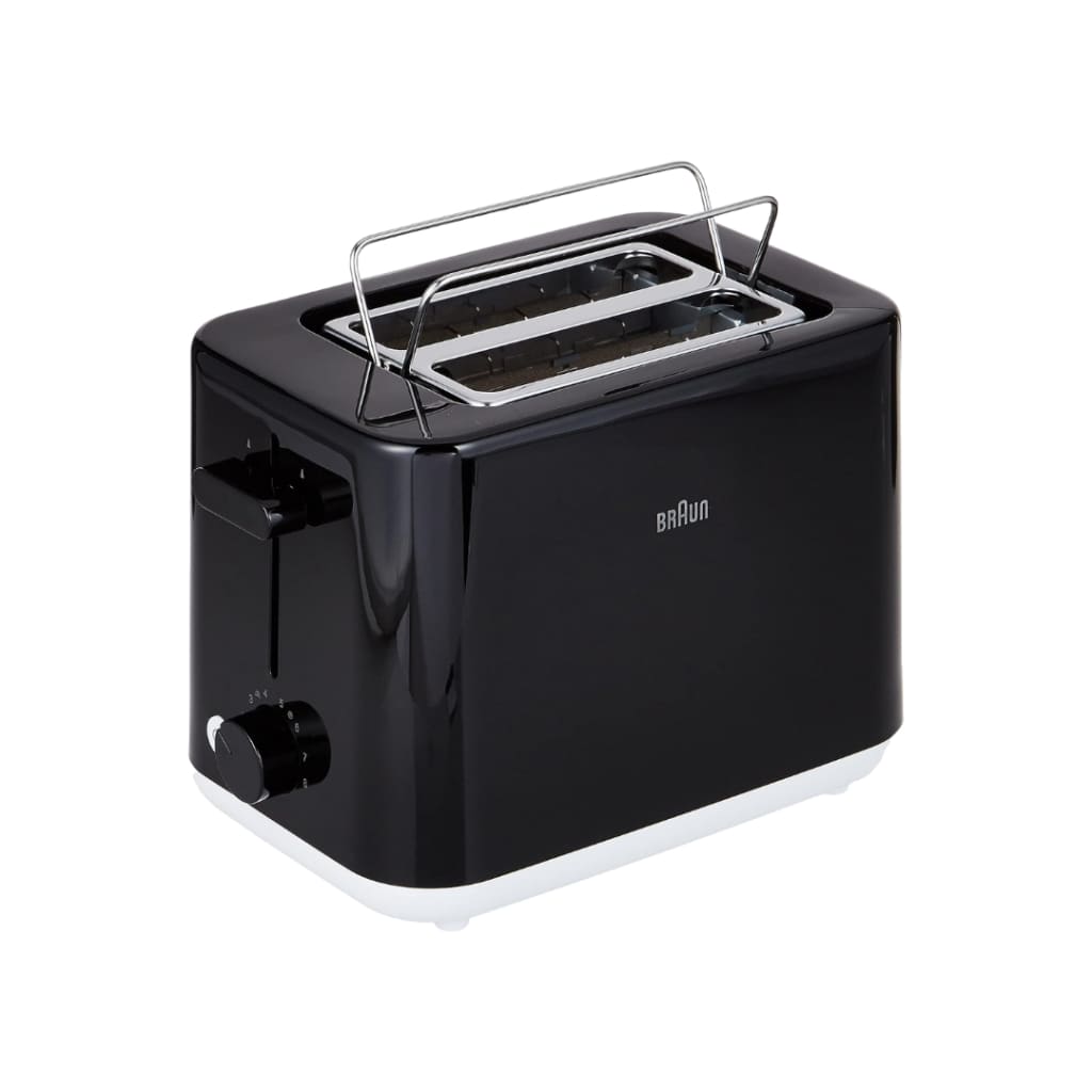 Braun Breakfast - Toaster Ht 1010 Bk 2 Slots 8 Browning