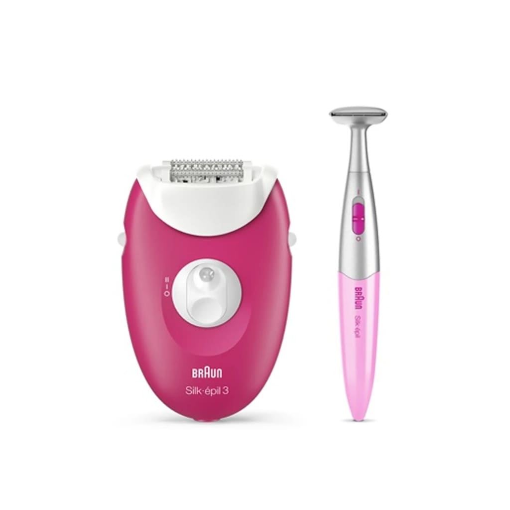 BRAUN Epilateur SE 3420 Silk-épil