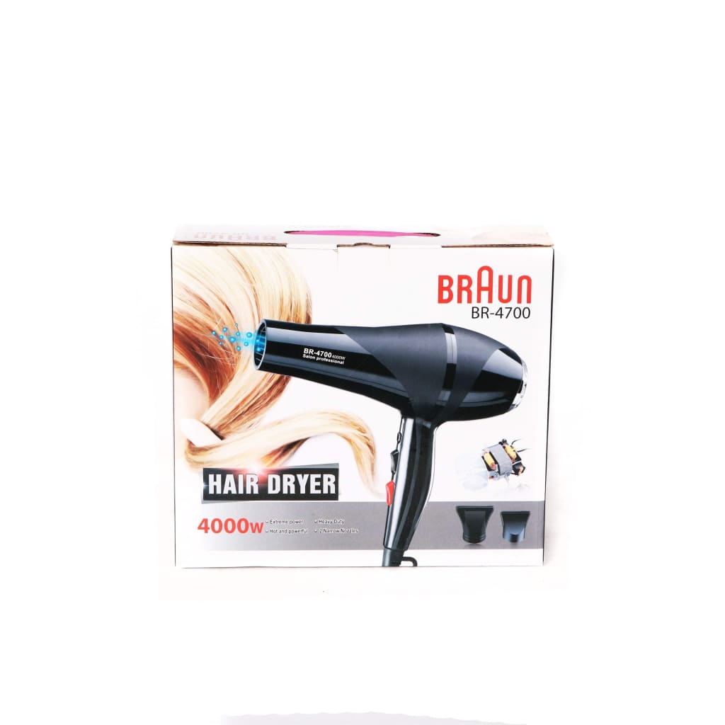 Braun Hair Dryer 4000W Professional-Royal Brands Co-