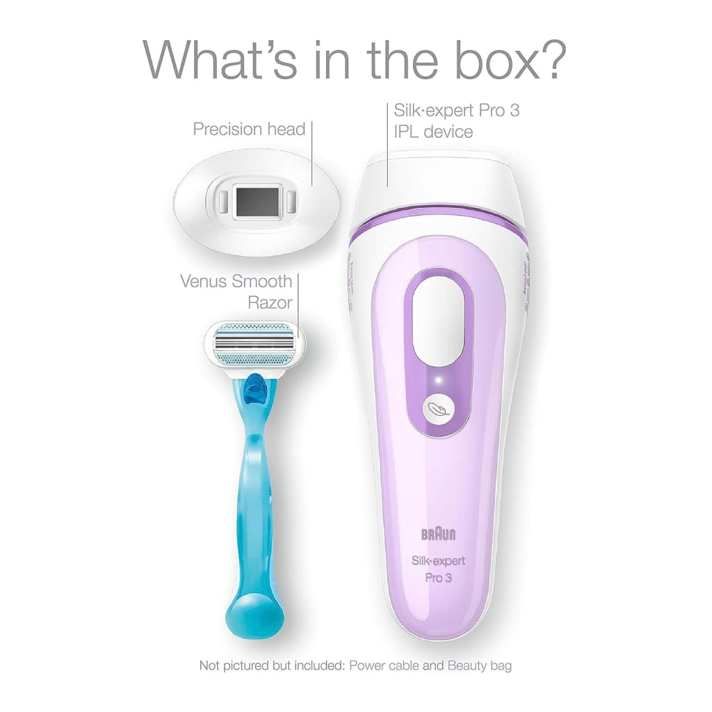 Braun IPL Hair Removal for Women and Men Silk Expert Pro 3