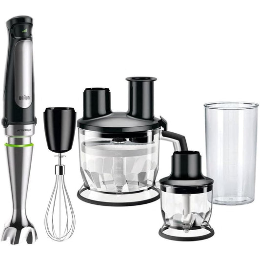 Braun MultiQuick 7 Hand Blender MQ7085X Black 1000W Mixer