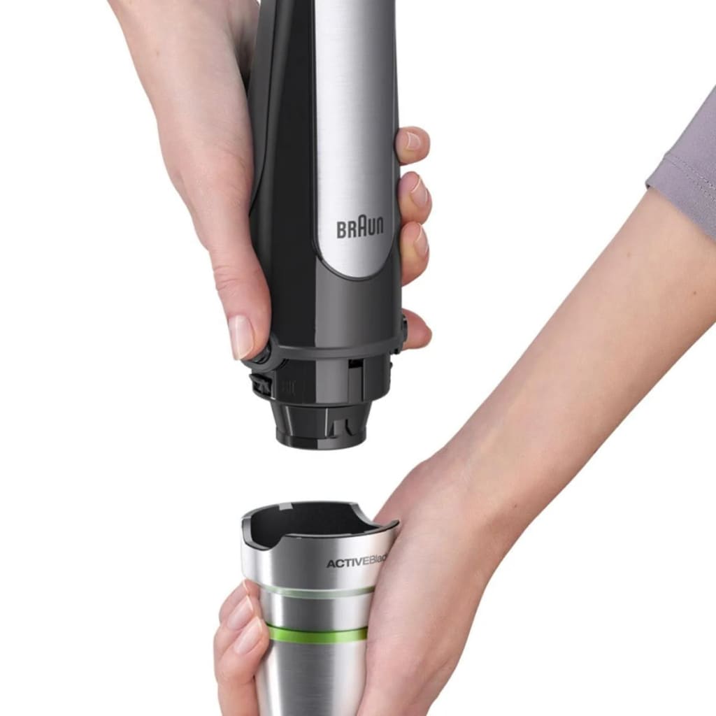 Braun MultiQuick 7 Hand Blender MQ7085X Black 1000W Mixer