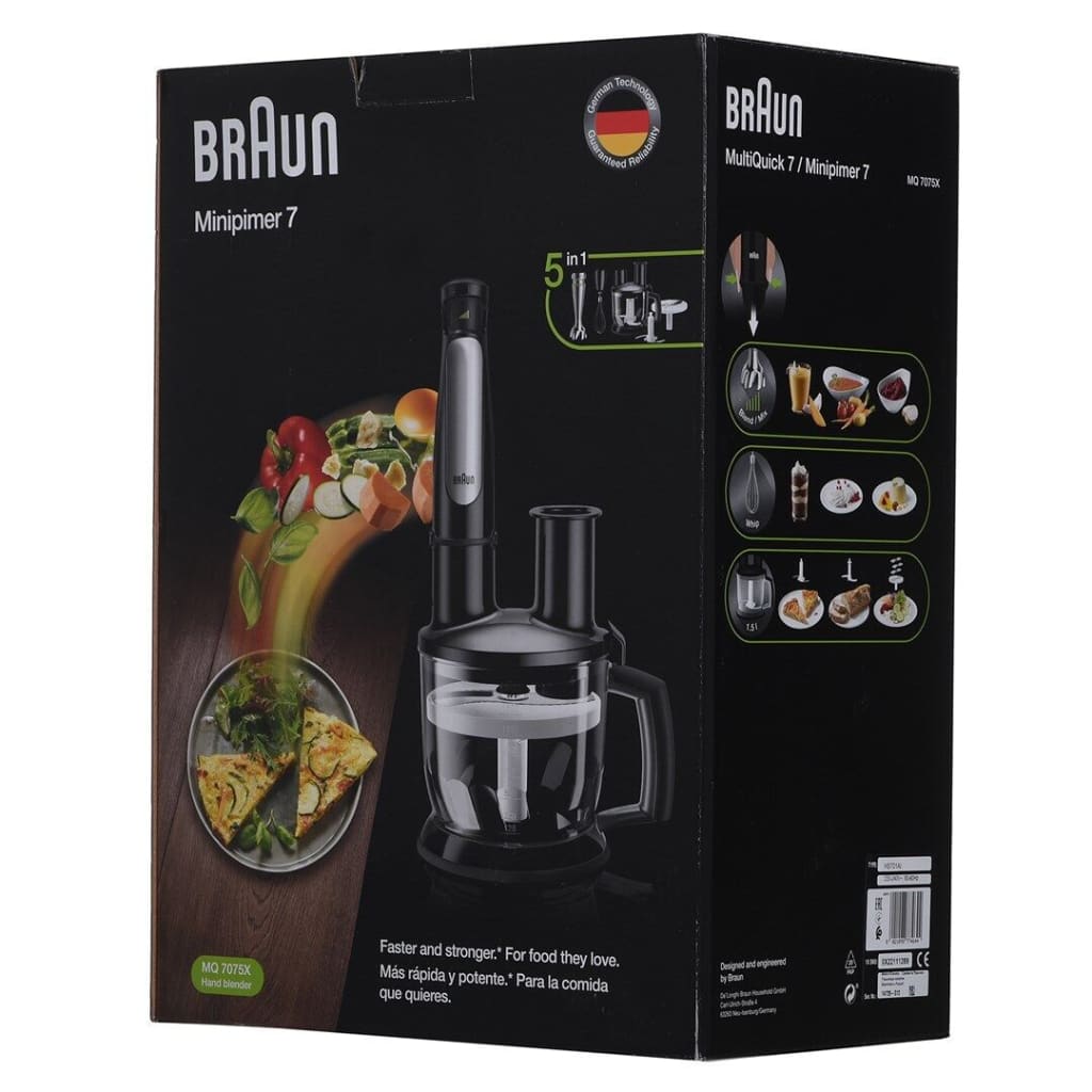 Braun MultiQuick 7 MQ 7075X 1.5 L Tabletop blender 1000 W