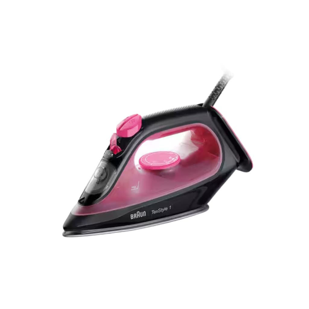 Braun TexStyle 1 Steam Iron SI 1070 Purple/black