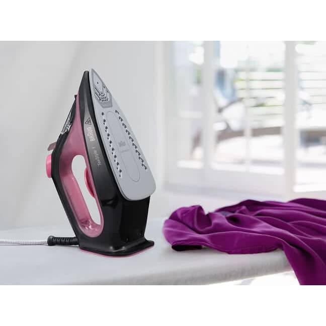 Braun TexStyle 1 Steam Iron SI 1070 Purple/black