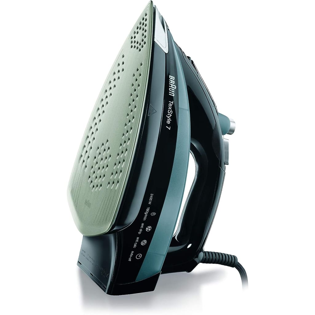 Braun TexStyle 7 Steam Iron with Anti-Scratch Eloxal