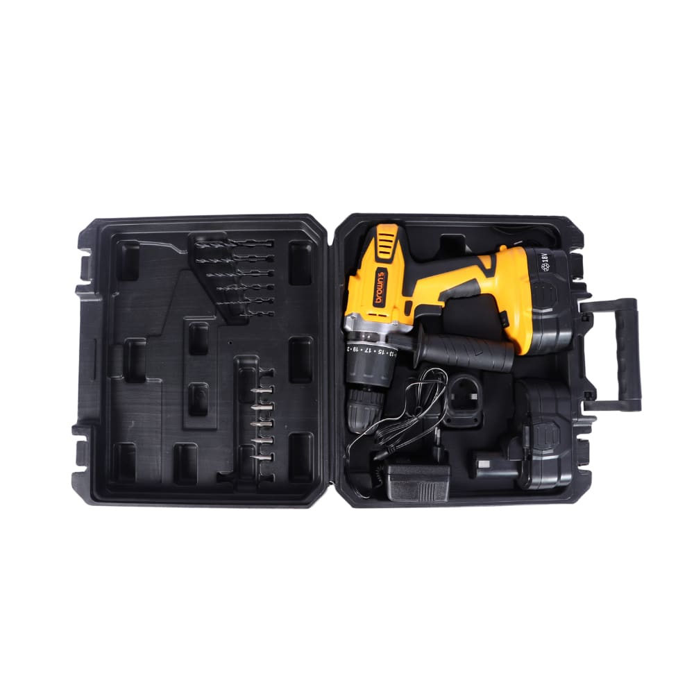 Browns 18V Cordless With Case / Yellow