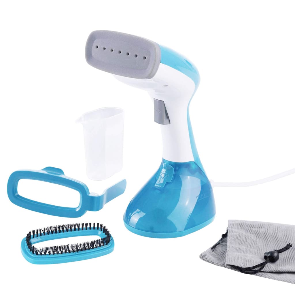 CLEANmaxx garment steamer Handheld garment steamer 0.25 L Turquoise, White 1200 W-Royal Brands Co-