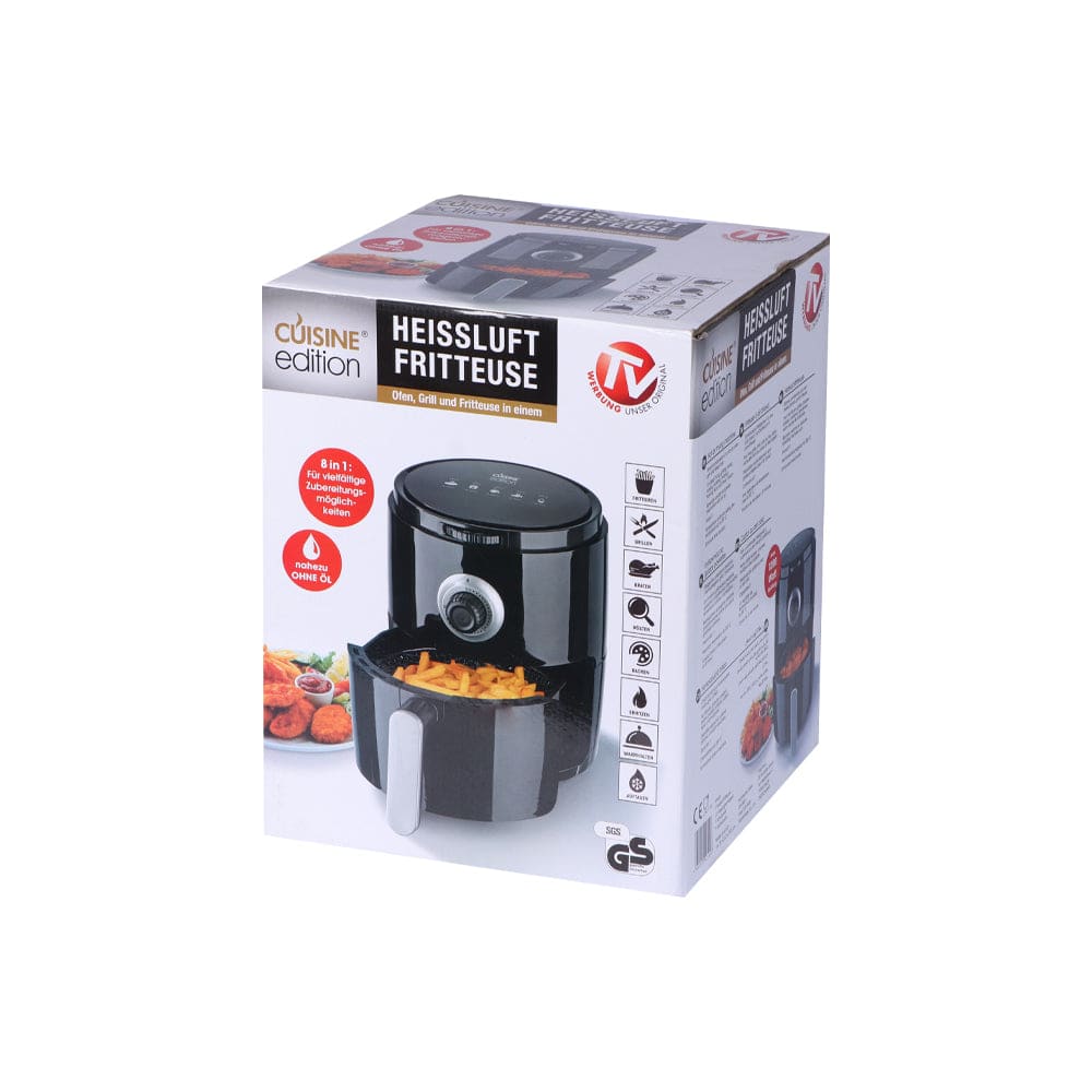 Cuisine Edition 3L Air Fryer - Black