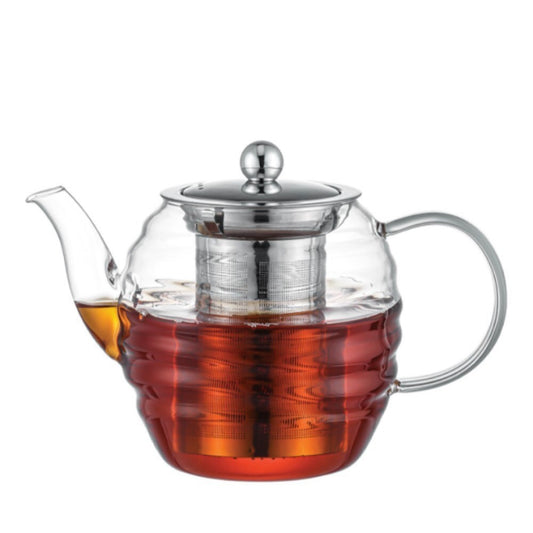 Dorsch Wavy Tea Glass Kettle – 1200ml