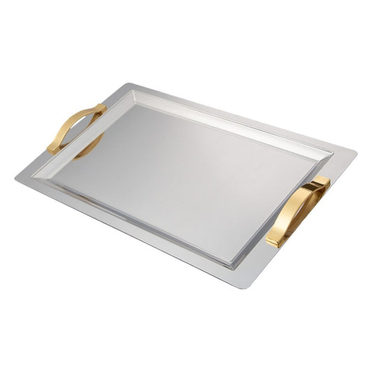 Dorsch Prestige Serving Tray – Gold Handles