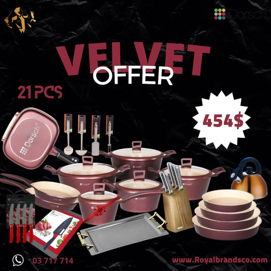 Dorsch Velvet Offer (21 Pcs)