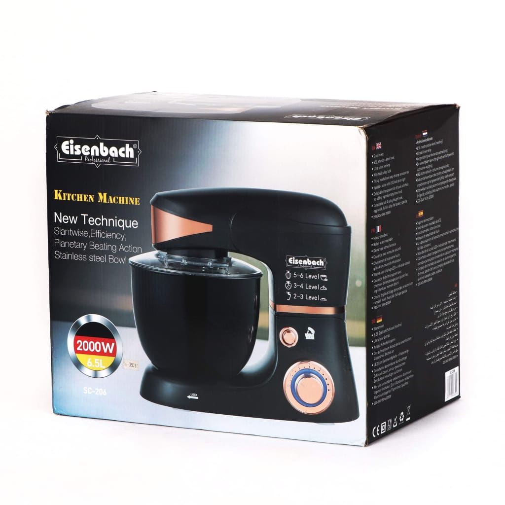 Eisenbach SC-207 Black 2000W 6.5 L-Royal Brands Co-