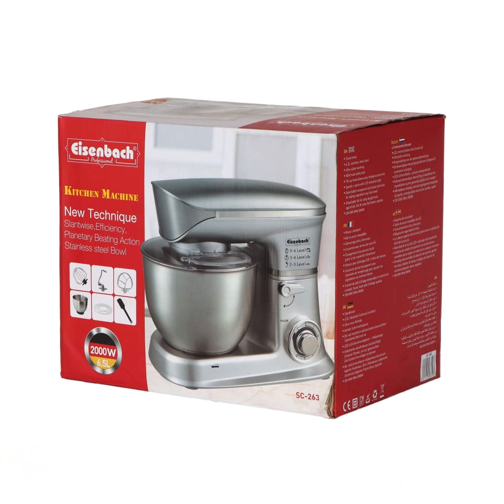 Eisenbach Stand Mixer SC-206 2000W 6.5 L-Royal Brands Co-