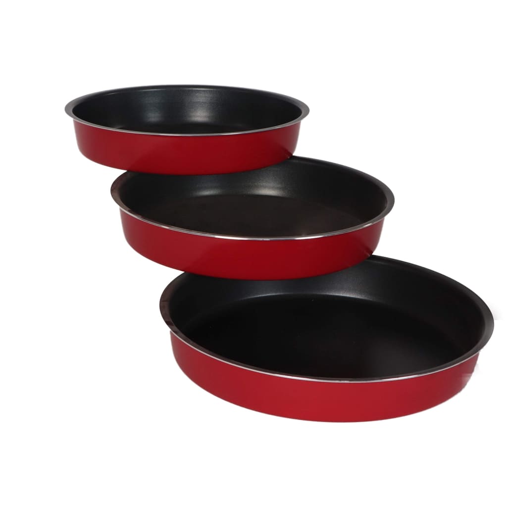 FA 3Pc Aluminum Bakeware Set Round-Royal Brands Co-