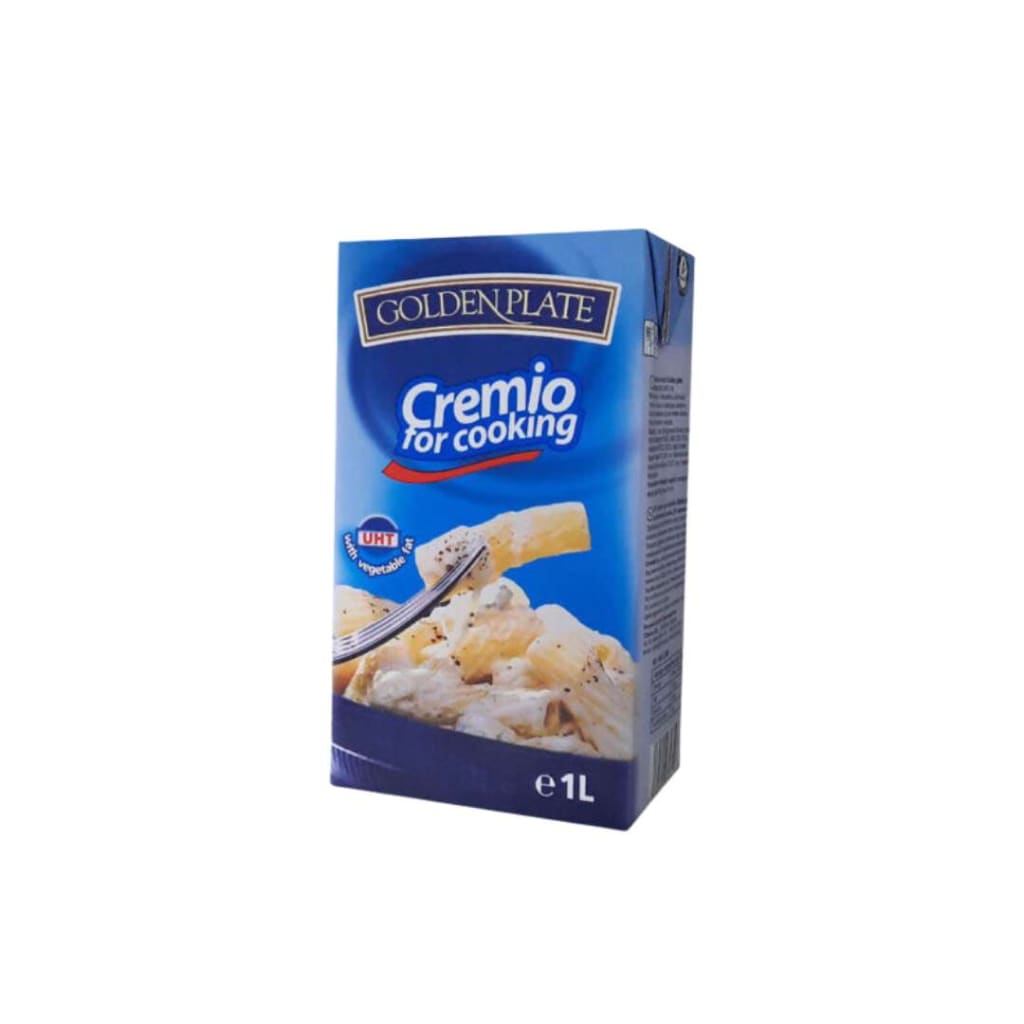 Golden Plate Cremio For Cooking 1L x 12 Boxes