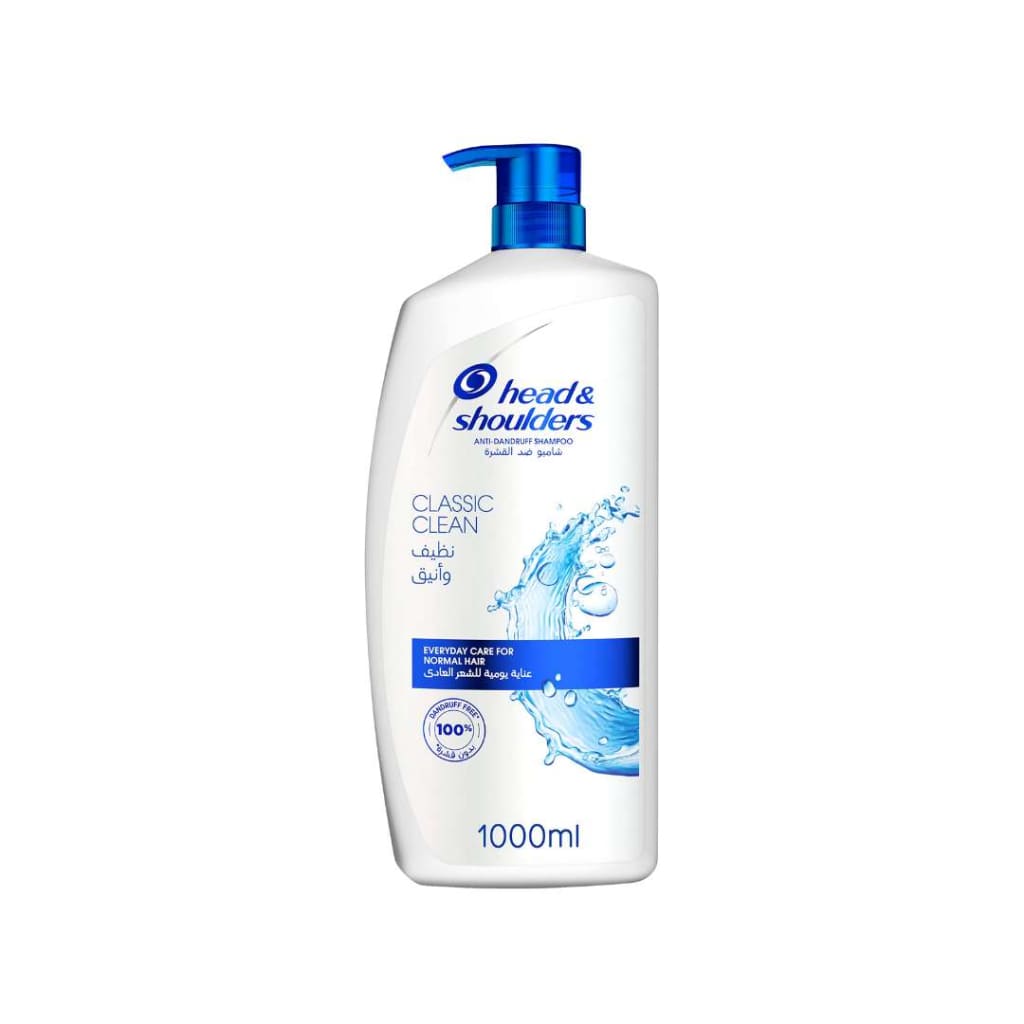 Head & Shoulders Classic Clean Anti-Dandruff Shampoo 1000ml