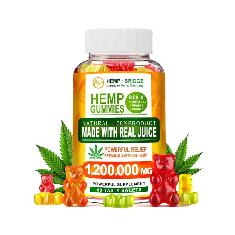 Hemp Gummies 1,200,000mg CBD Gummies Blend Relief