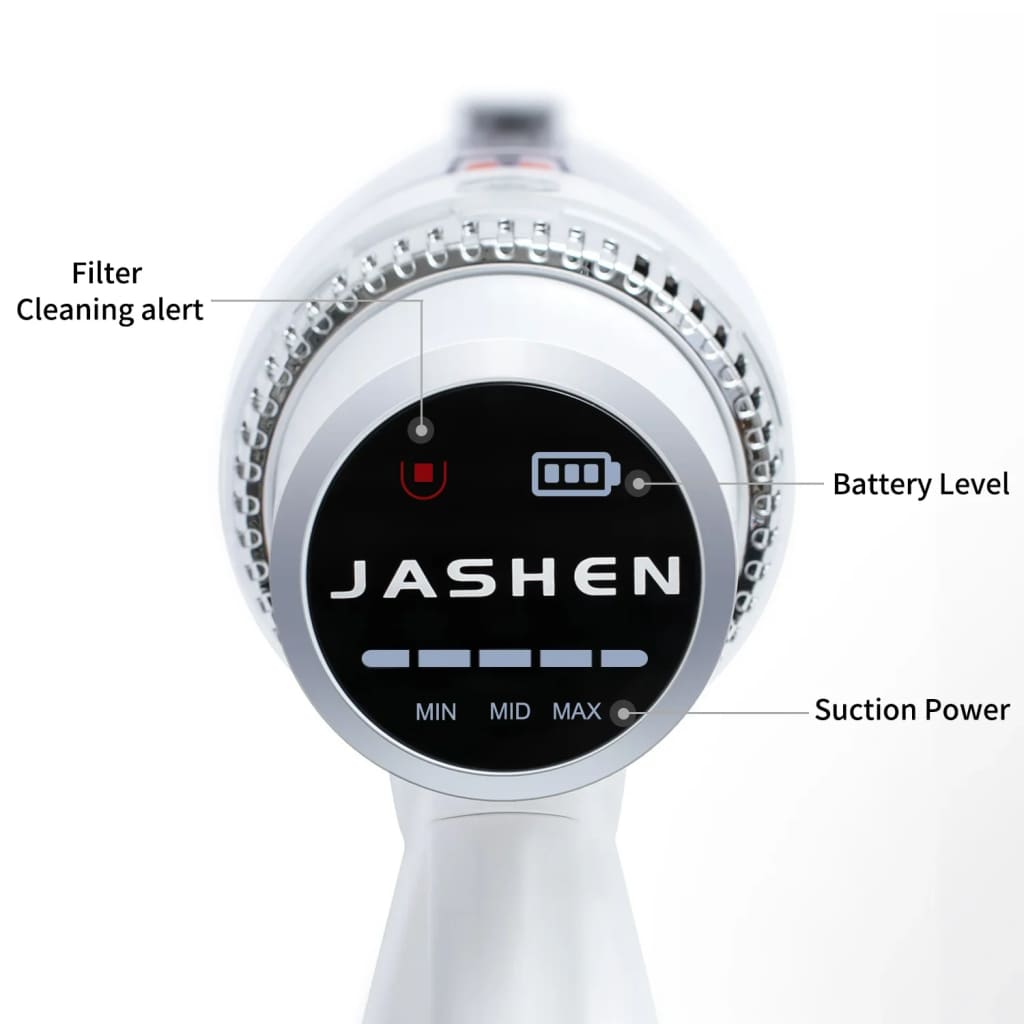 JASHEN S16E CORDLESS VACUUM CLEANER (40 MINUTES RUNNING