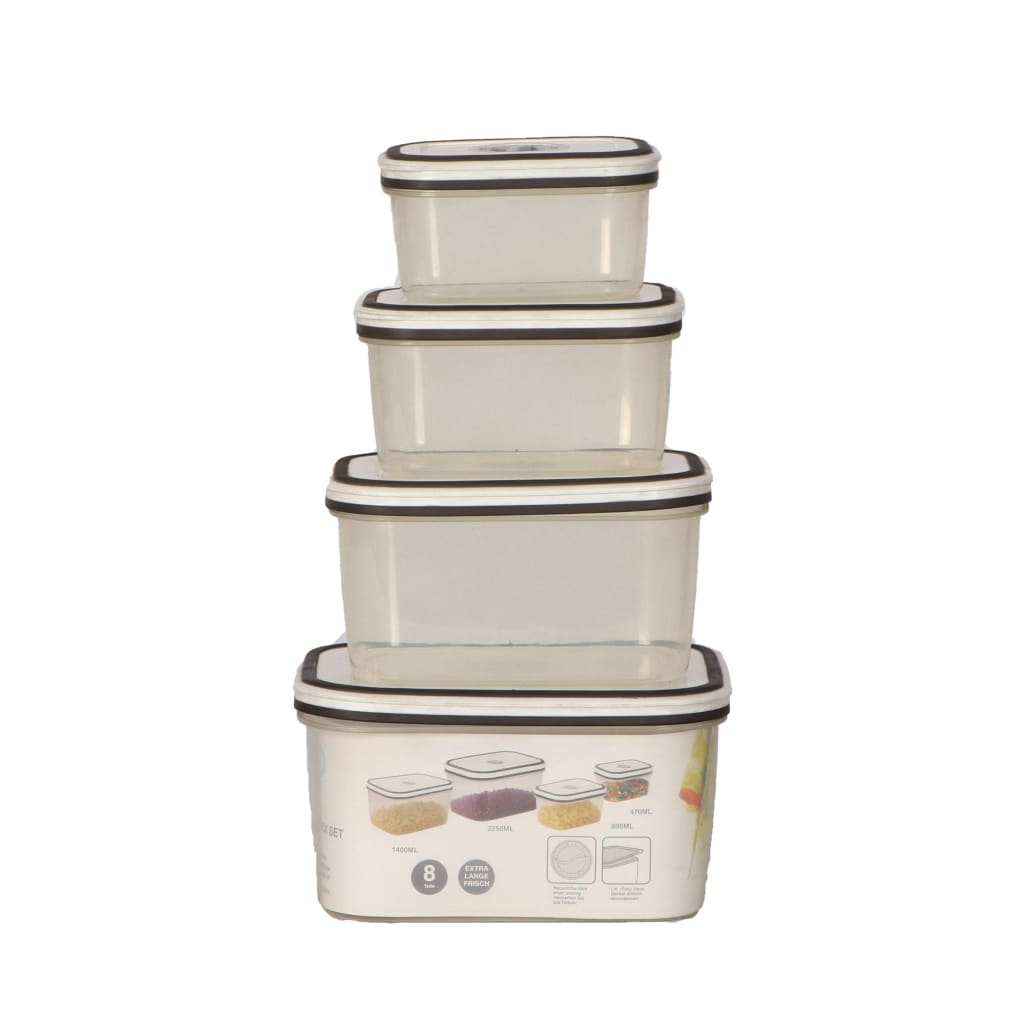 Kaiserhoff Extra Plastic Storage 8 Pcs-Royal Brands Co-