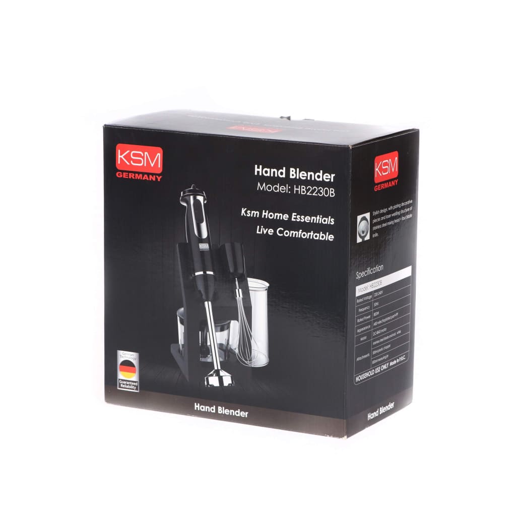 KSM Basic Hand Blender Set, 800 W-Royal Brands Co-