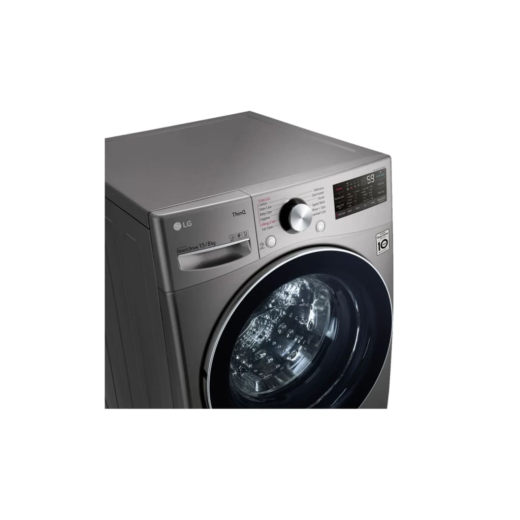 LG Washer & Dryer | 15 / 8 Kg | Bigger Capacity | AI DD