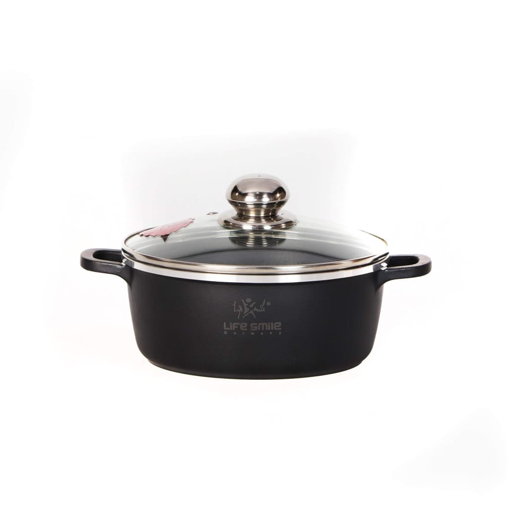 Lifer Smile 20cm Non-Stick Casserole-Royal Brands Co-