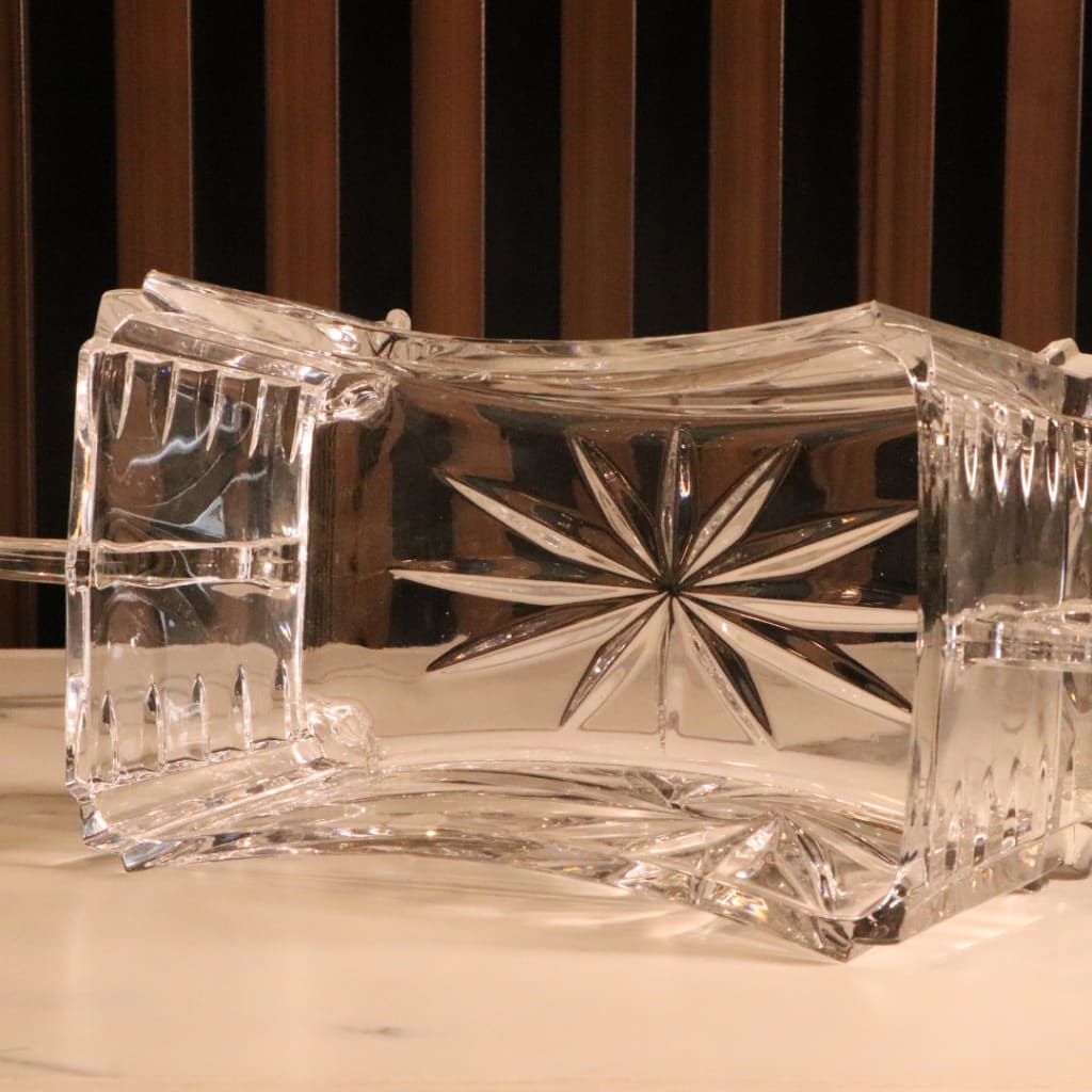 Luxury Transparent Rectangle Vase [Crystal]