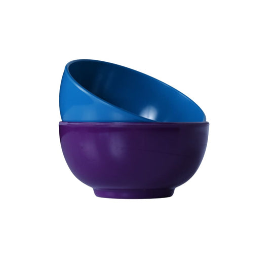 Melamine Blue & Purple Small Serving Cups [High Quality + ]