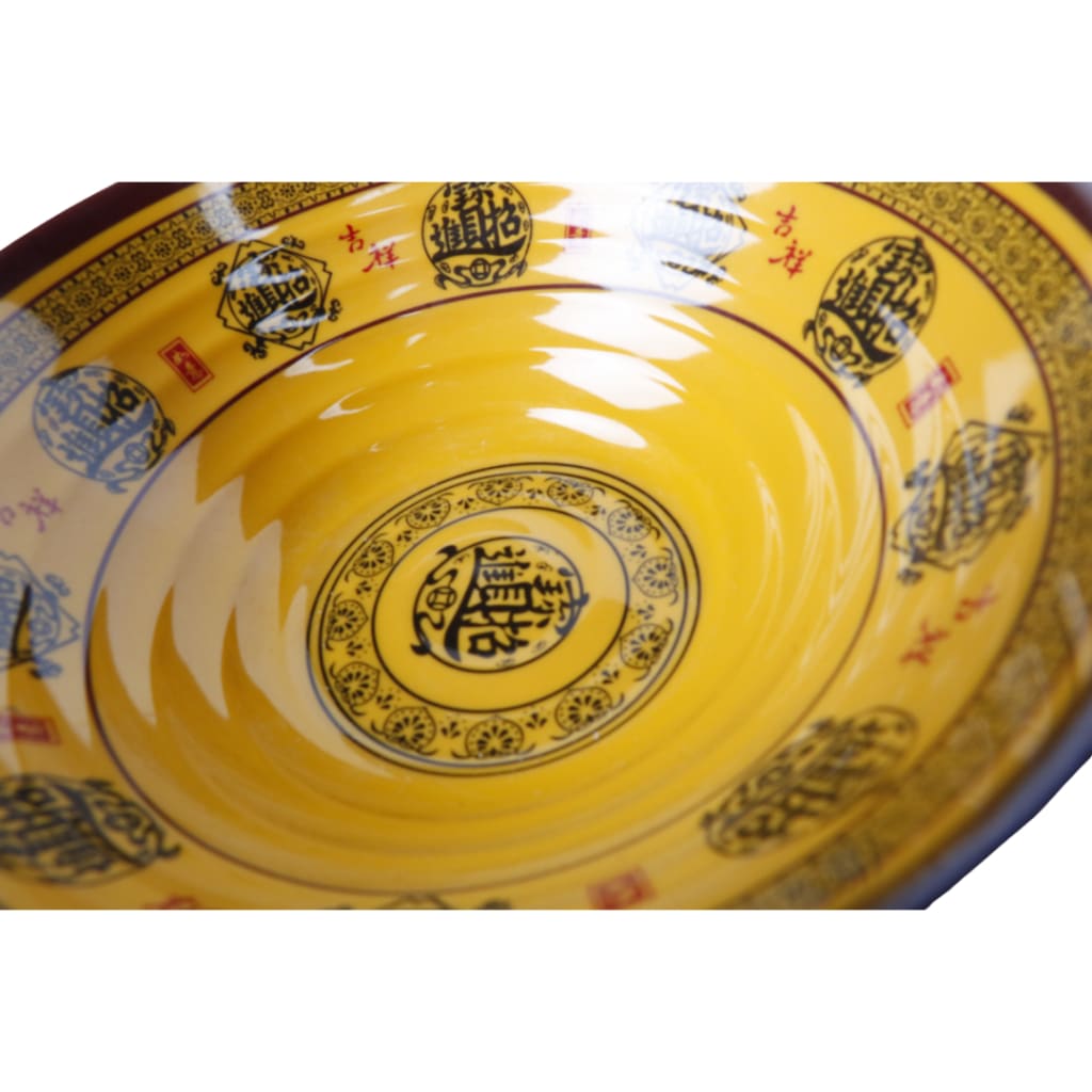 Melamine Yellow Ramen Noodles Bowl [High Quality + ]