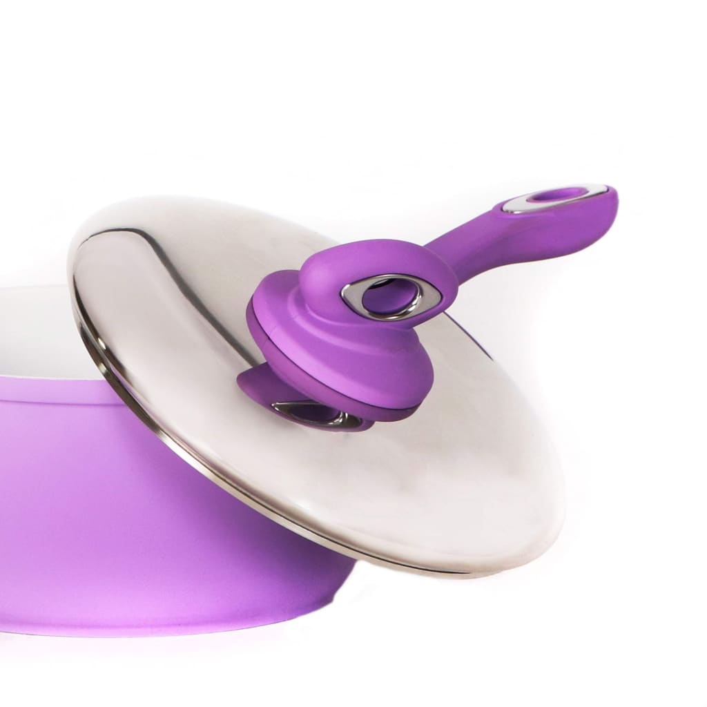 Metto House Sauce Pan 20 cm - Purple-Royal Brands Co-