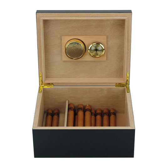 Monte Cristo 25 + Count Cigar Humidor Box Cabinet