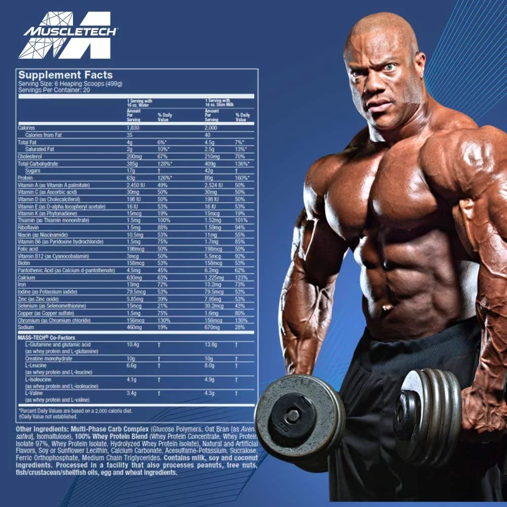 Muscletech Performance Series Mass Tech Extreme 2000