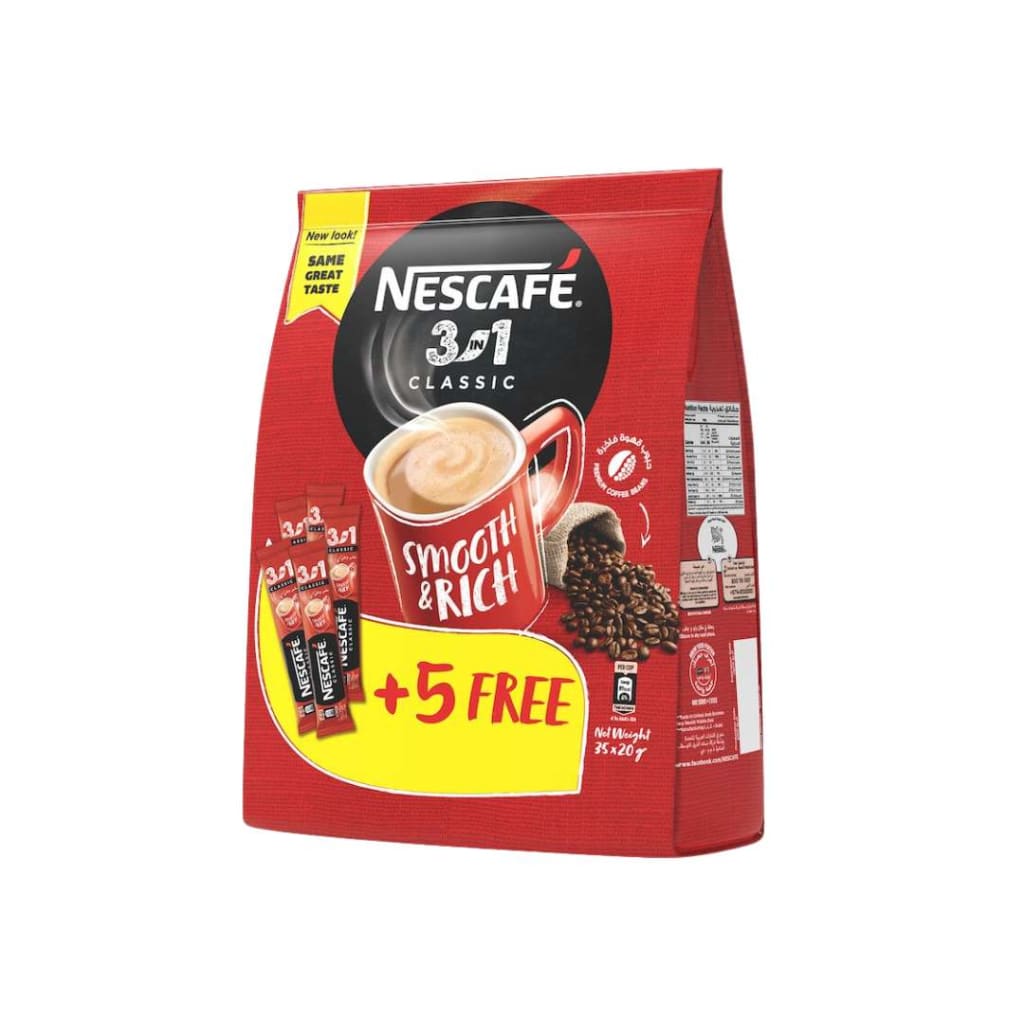 Nescafe Classic Instant Coffeemix 3-in-1 (30 + 5 Free) x 10