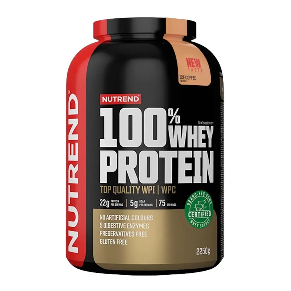 Nutrend - 100% Whey Protein 75 Servings - Iced Coffee