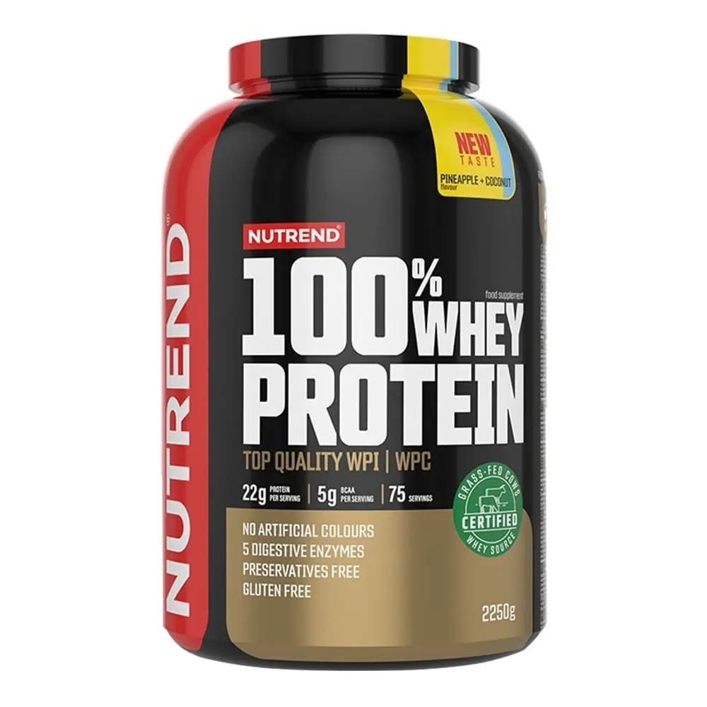 Nutrend - 100% Whey Protein 75 Servings - Pineapple &