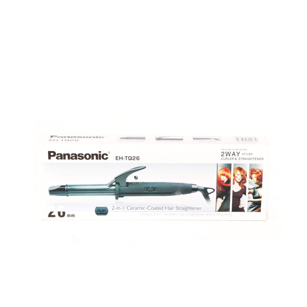 Panasonic EH-TQ32 Panasonic Curler & Straightener - Black-Royal Brands Co-