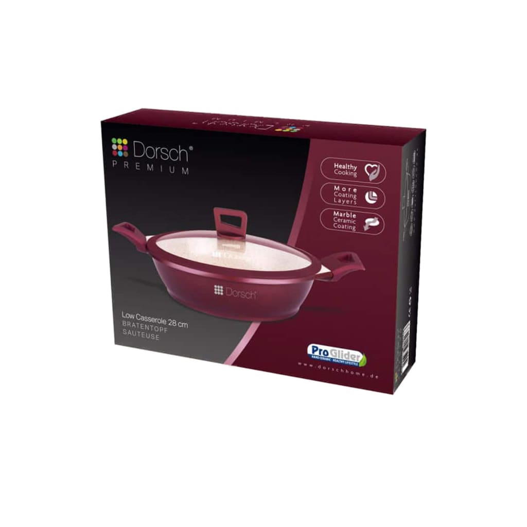 Premium Low Casserole 28 cm-Royal Brands Co-